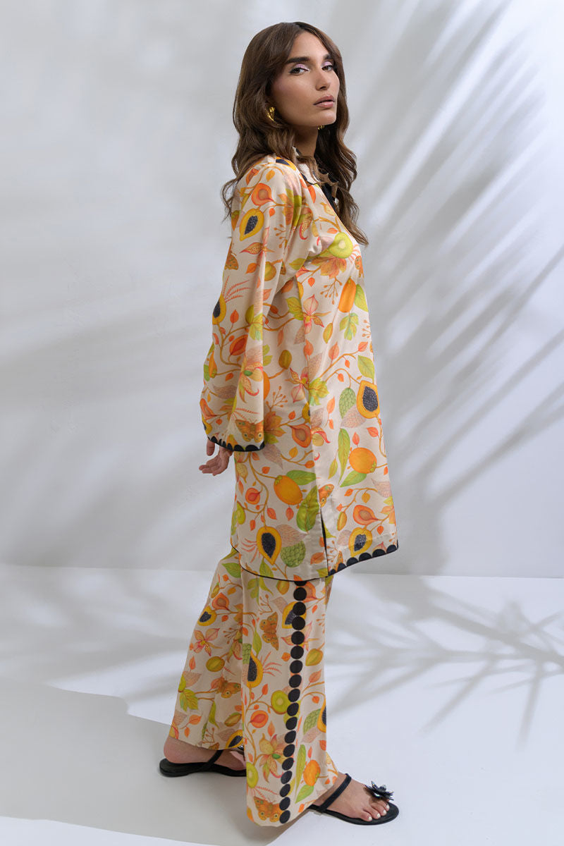 Fatima Khan | FK Prints | Breezy Papaya, image 2