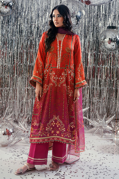 Fatima Khan | Disco Revival Festive Silk | Sunlit Umber
