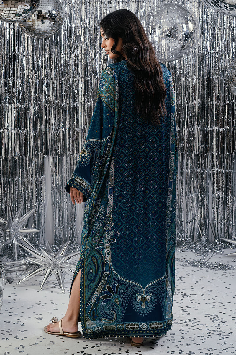 Fatima Khan | Disco Revival Festive Silk | Chundri Kaftan-2