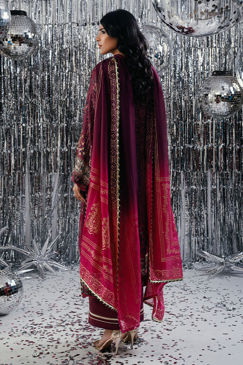 Fatima Khan | Disco Revival Festive Silk | Ombre Chundri-2