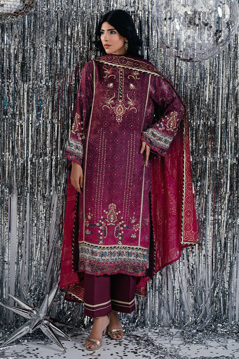 Fatima Khan | Disco Revival Festive Silk | Ombre Chundri-5
