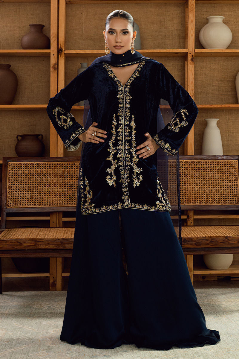 Fatima Khan | Warm Whisper Velvet 25 | Sapphire Legacy