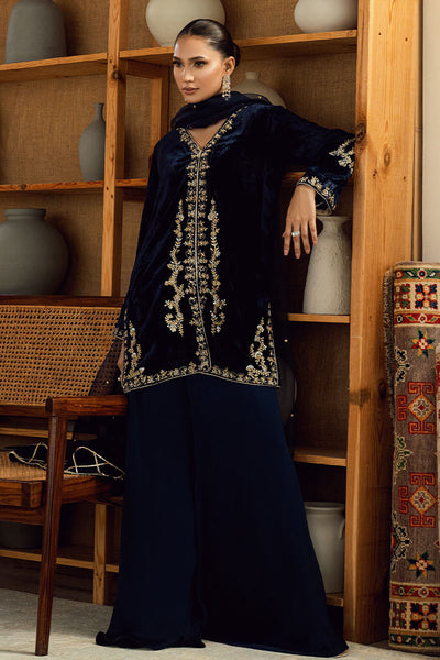 Fatima Khan | Warm Whisper Velvet 25 | Sapphire Legacy
