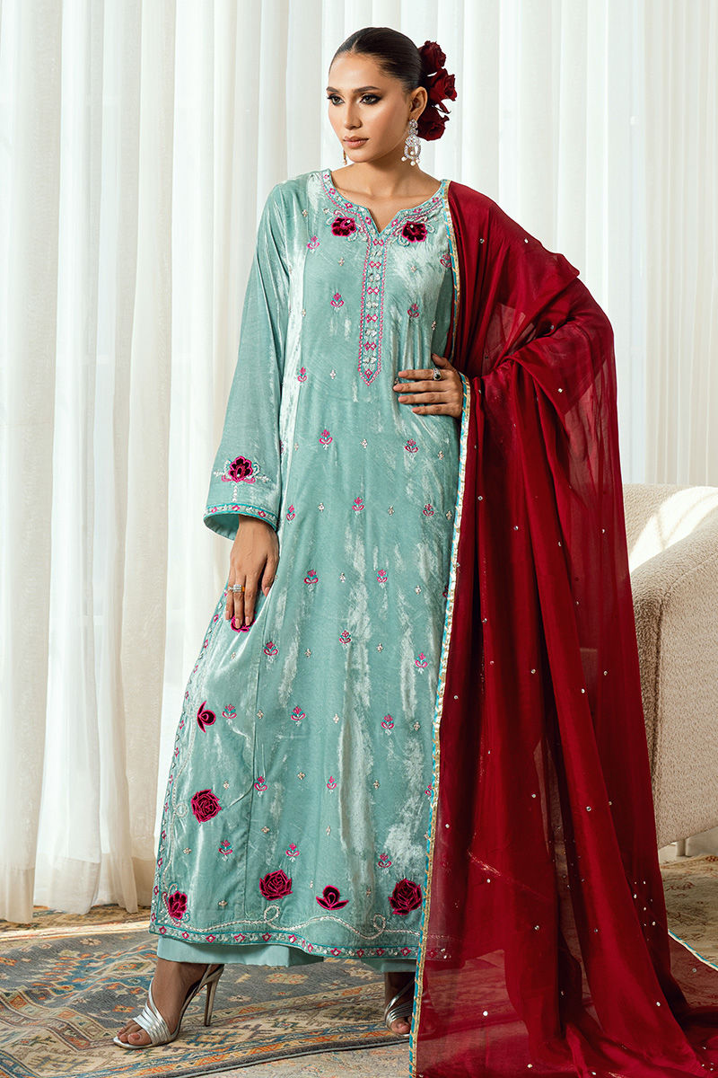 Fatima Khan | Warm Whisper Velvet 25 | Twilight Rose