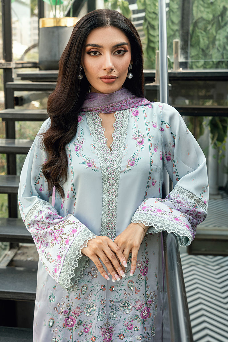 Fatima Khan | La Fleur Eid Edit | Whispers Of Lilac, image 3