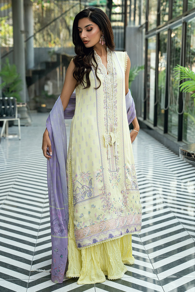 Fatima Khan| La Fleur Eid Edit | Yellow Muse-1
