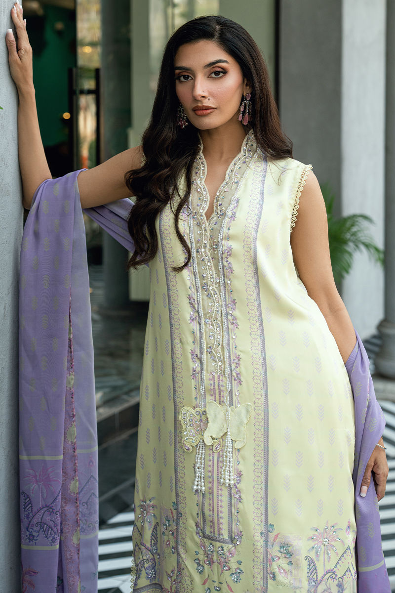 Fatima Khan| La Fleur Eid Edit | Yellow Muse, image 3
