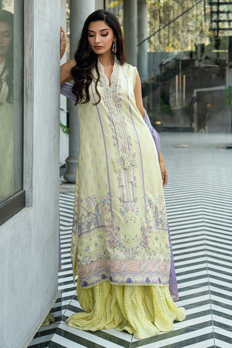 Fatima Khan| La Fleur Eid Edit | Yellow Muse-4