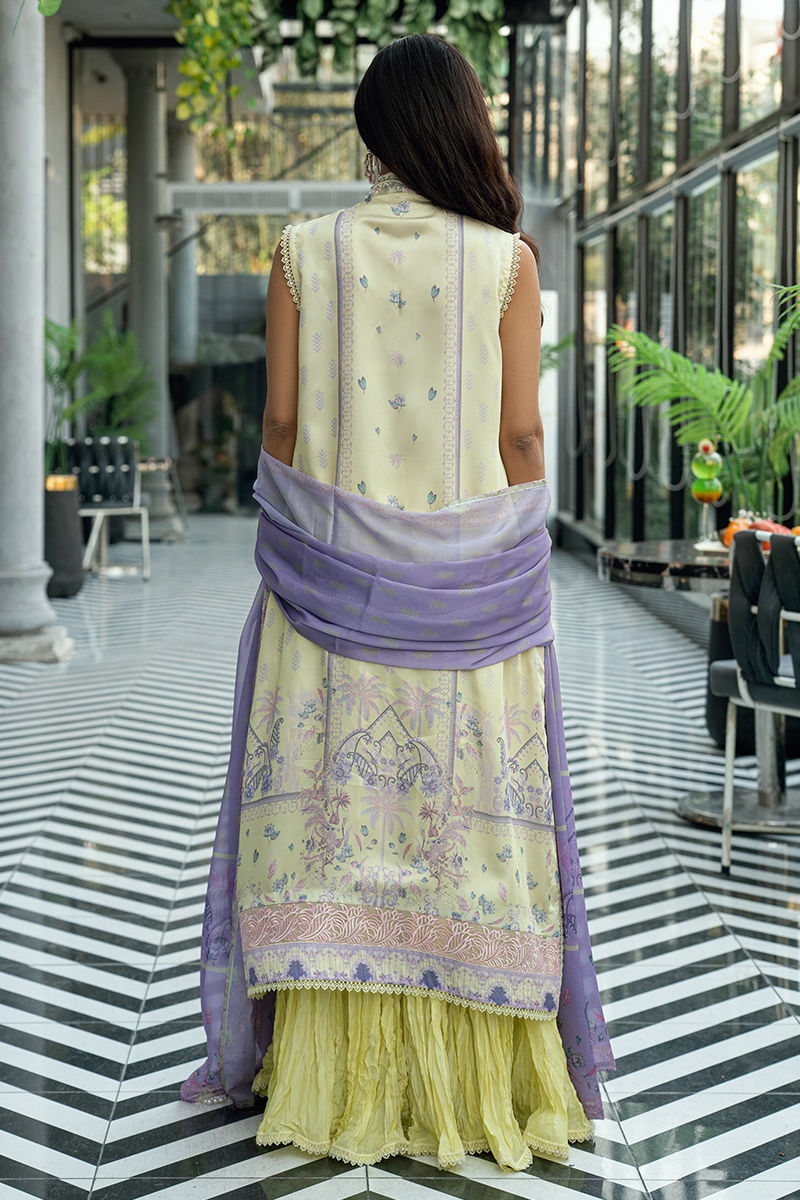 Fatima Khan| La Fleur Eid Edit | Yellow Muse-2