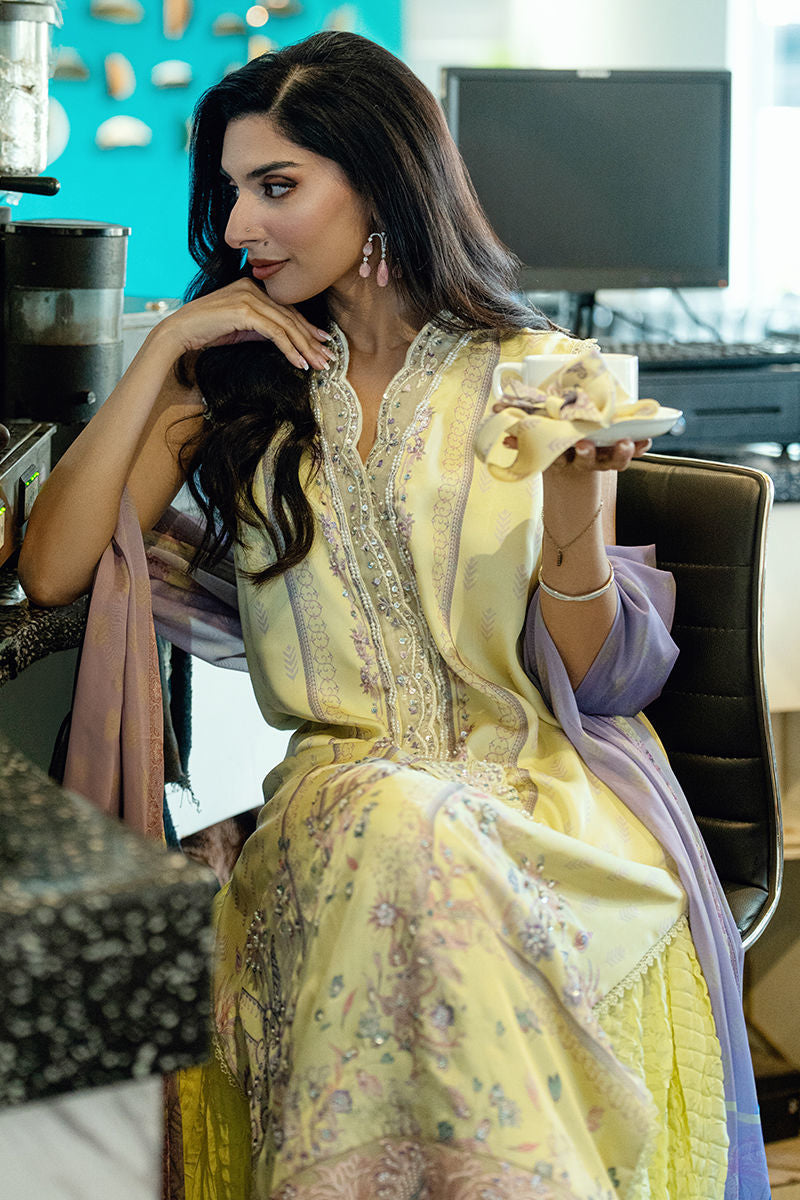 Fatima Khan| La Fleur Eid Edit | Yellow Muse, image 6