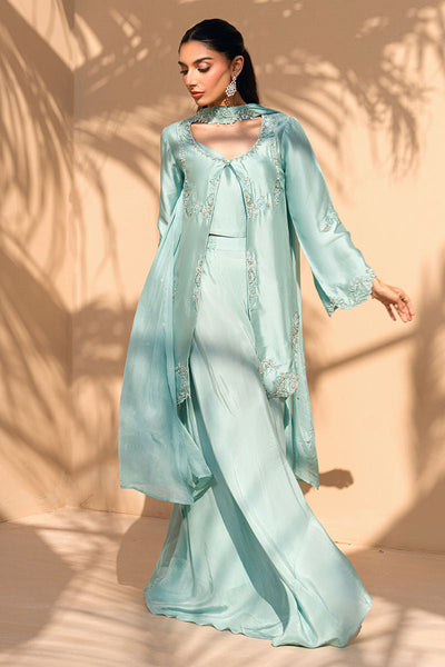 Fatima Khan | Flore Eid Luxe 26 | Aqua Fern