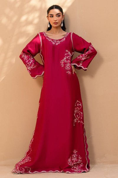 Fatima Khan | Flore Eid Luxe 26 | Crimson Blossom