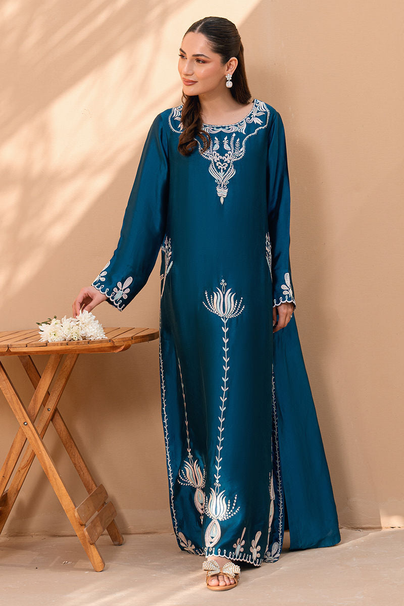 Fatima Khan | Flore Eid Luxe 26 | Deep Teal Bloom, image 2