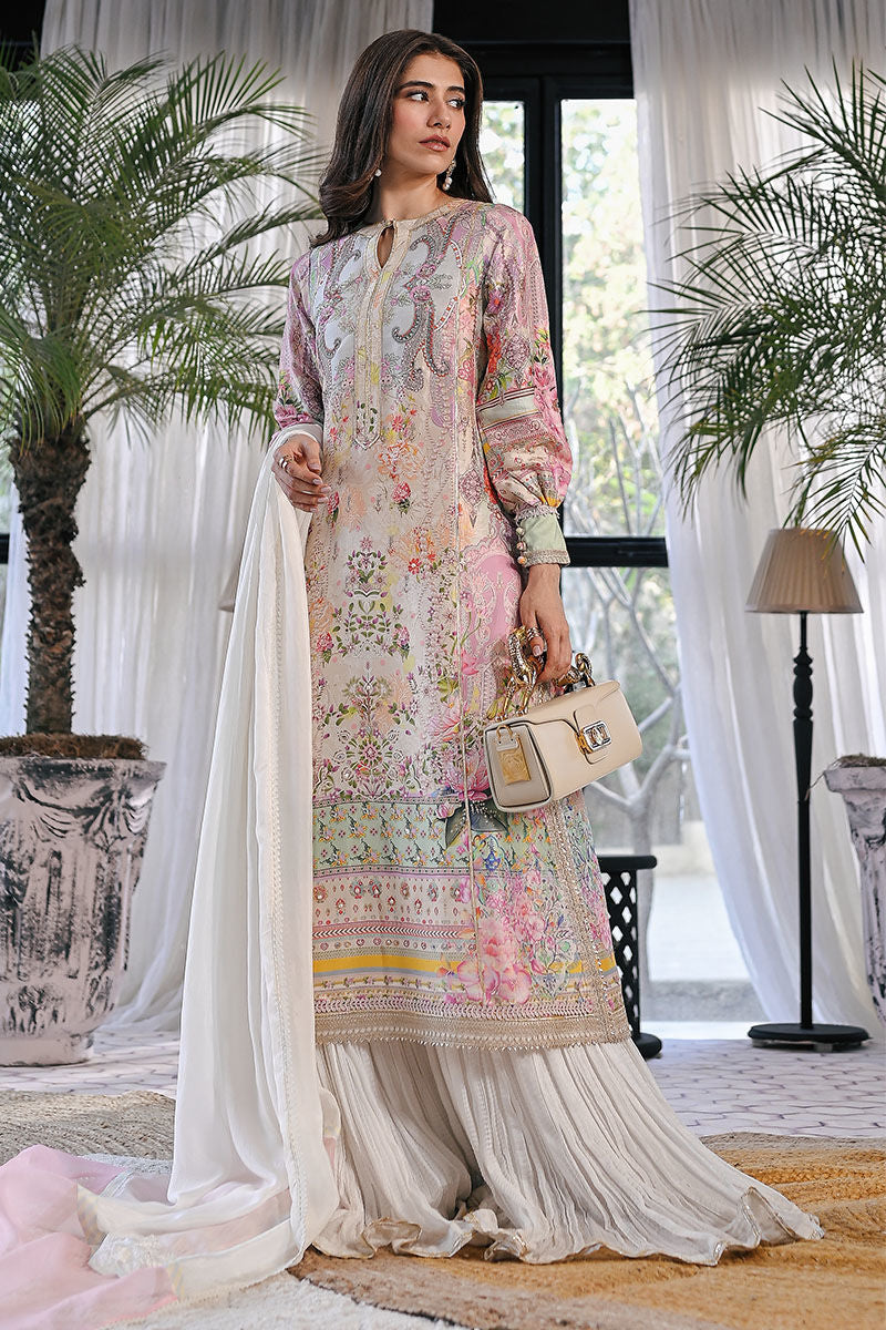 Ansab Jahangir | Digital Silk | Aliya Shirt and Dupatta, image 3