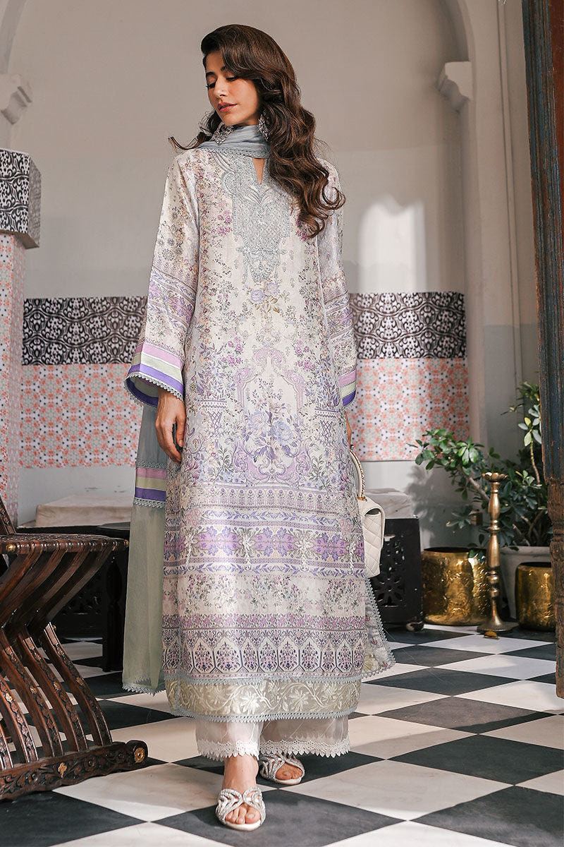 Ansab Jahangir | Digital Silk | Yelena Shirt and Dupatta
