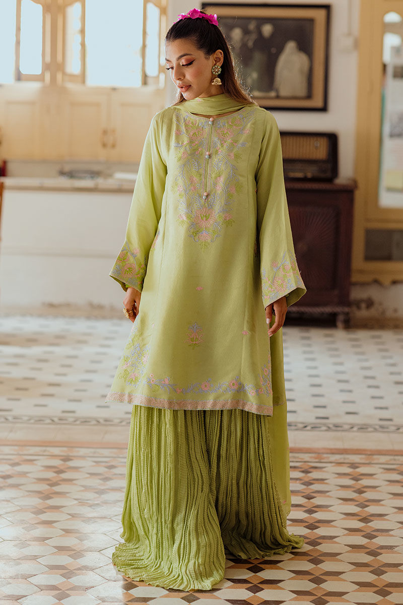 Ansab Jahangir | Luxe Pret Eid 24 | Leena by Designer Ansab Jahangir - House of Maryam - Pakistani Designer Ethnic Wear in {{ shop.shopifyCountryName }}