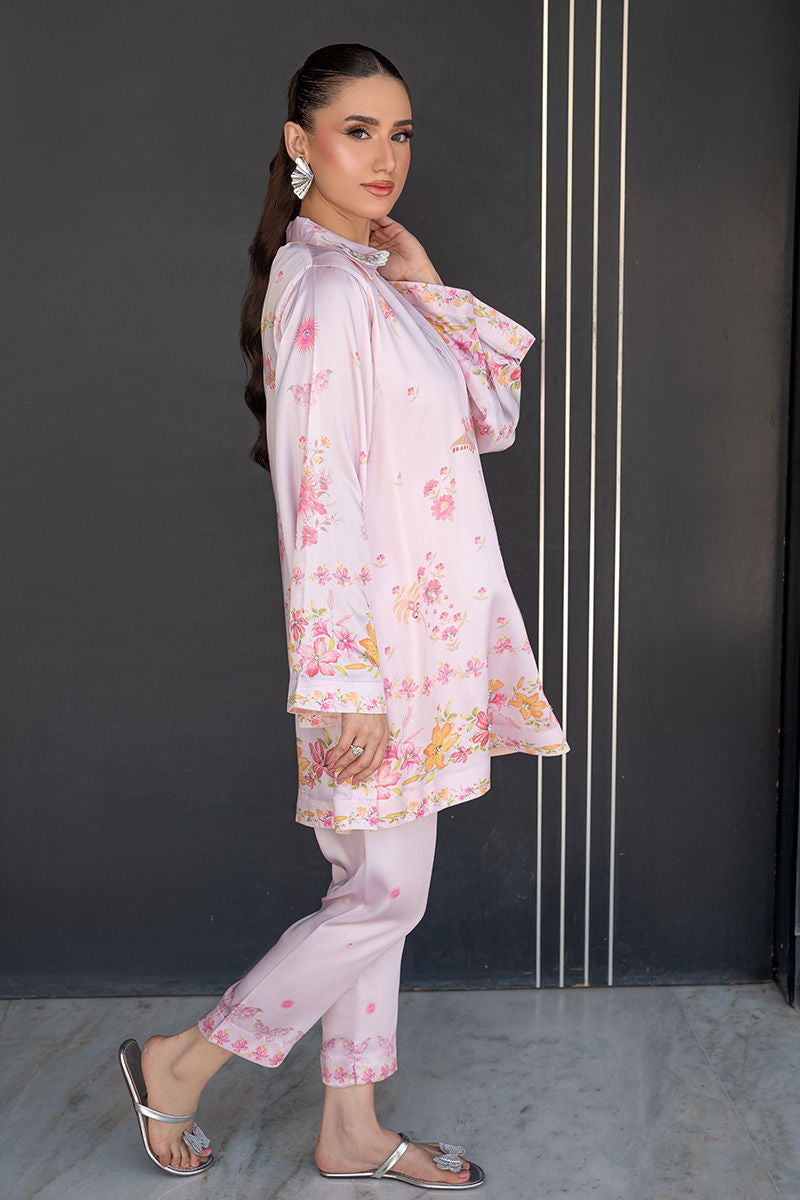 Fatima Khan | Layan Printed Eid Edit | Rosette Bloom - Coord Set-4