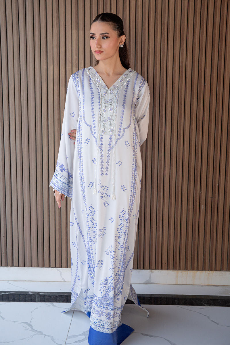 Fatima Khan | Layan Printed Eid Edit | Eira Whisper, image 5