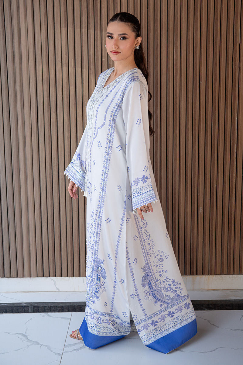 Fatima Khan | Layan Printed Eid Edit | Eira Whisper, image 2