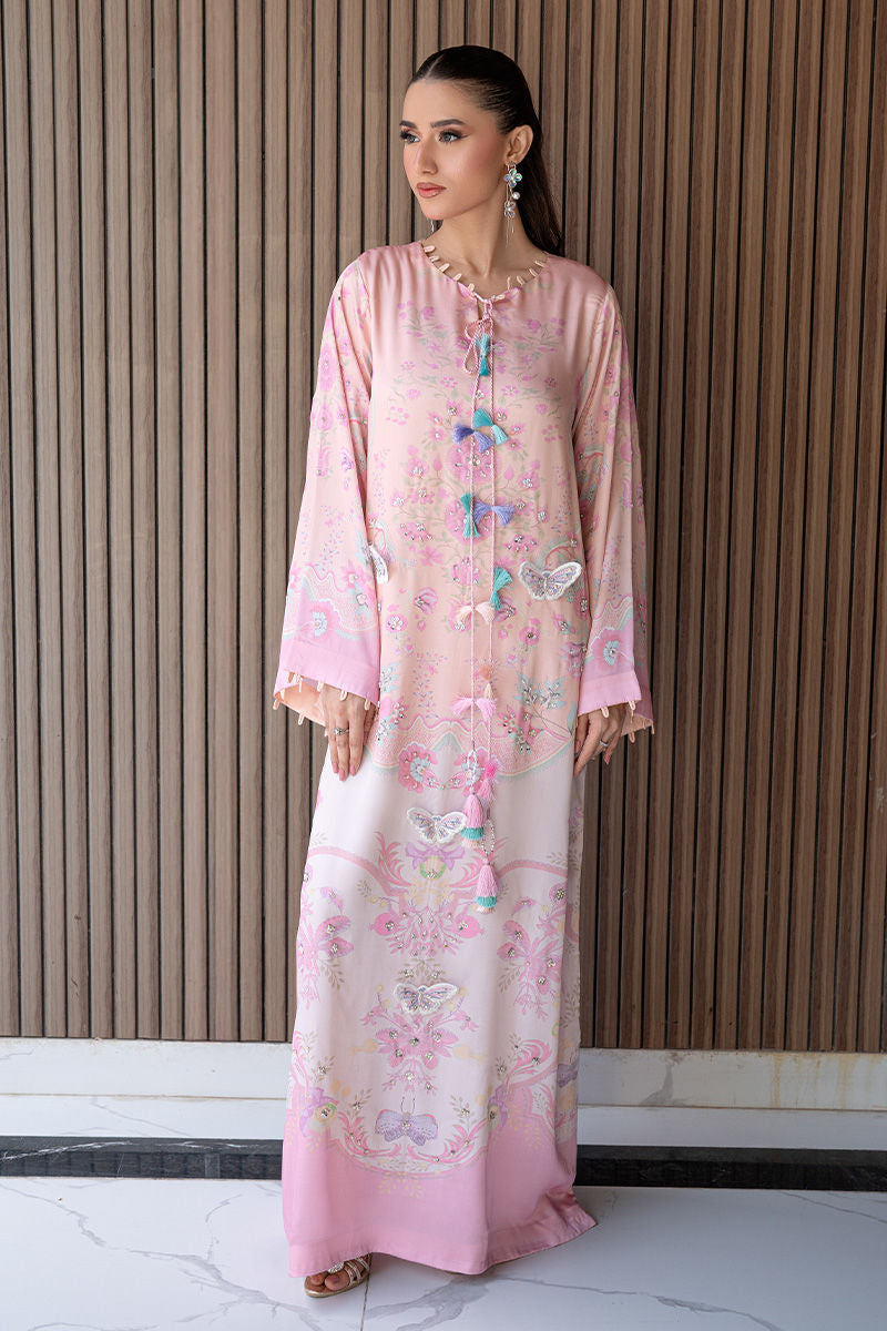 Fatima Khan | Layan Printed Eid Edit | Petal Blush Luxe-1