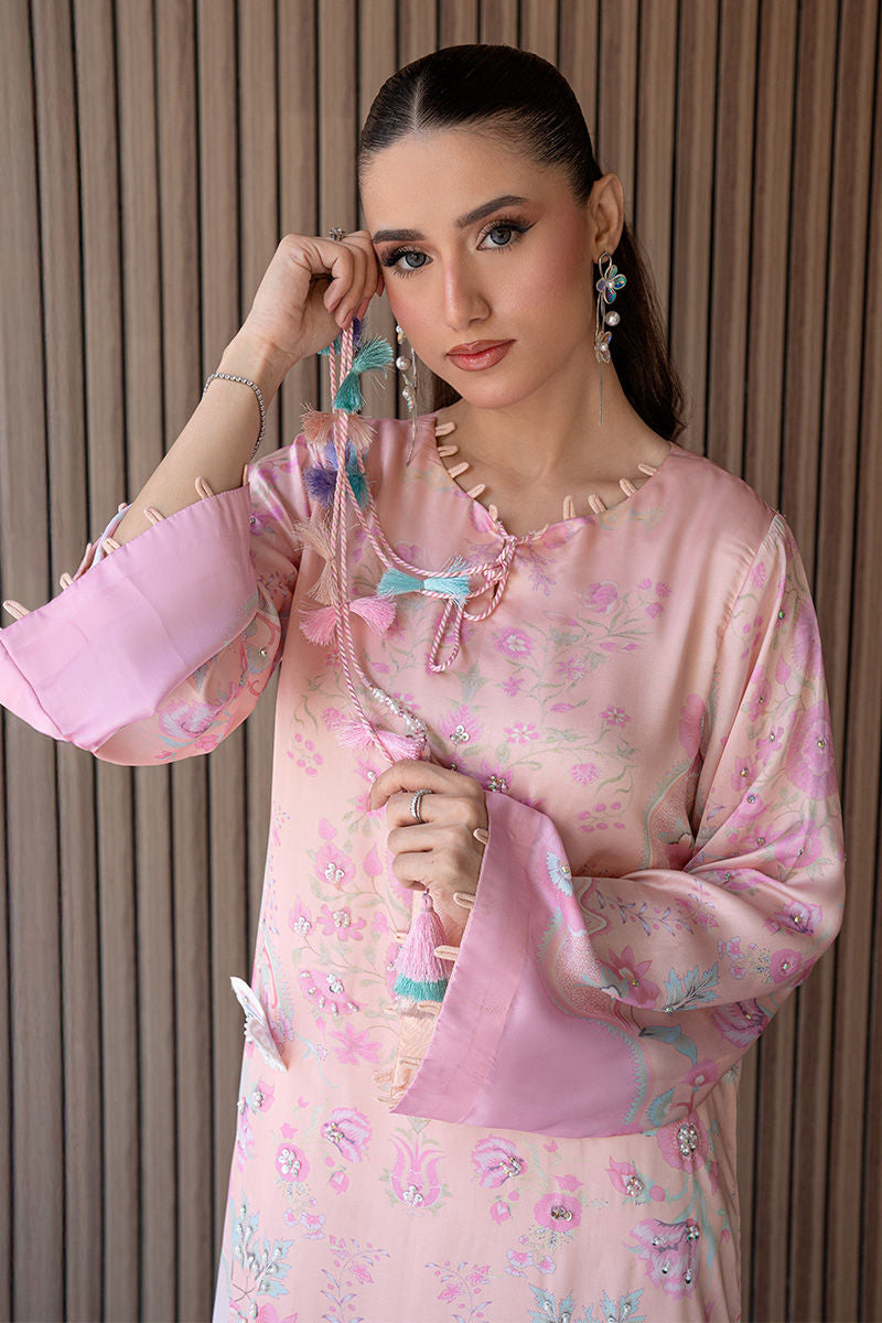 Fatima Khan | Layan Printed Eid Edit | Petal Blush Luxe-5