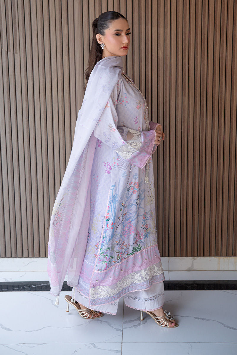 Fatima Khan | Layan Printed Eid Edit | Lily Meadow, image 4