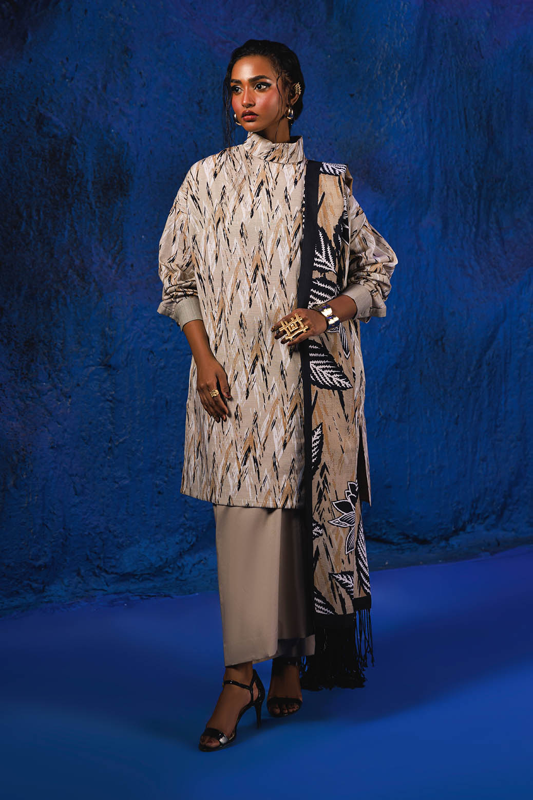 Bonanza Satrangi | Dusk Delight 3 Pc (2W24P3P335) -  Bonanza Satrangi Unstitched - Original Designer Dress - House of Maryam