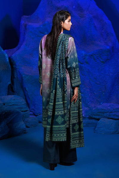 Bonanza Satrangi | Rainwashed 3 Pc (2W24P3P343) -  Bonanza Satrangi Unstitched - Original Designer Dress - House of Maryam