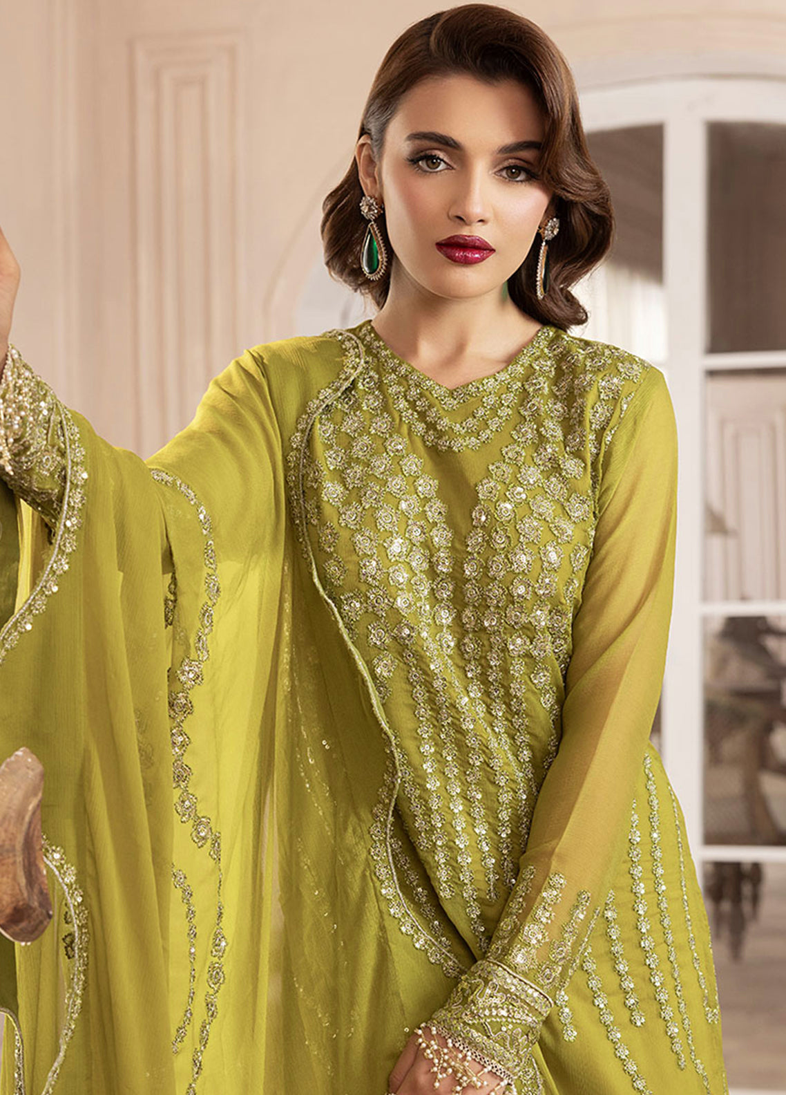Sahane | Elyssa Festive Chiffon | CT-19001 Eve - ELYSSA -  Sahane Ladies Clothes - Original Designer Dress - House of Maryam