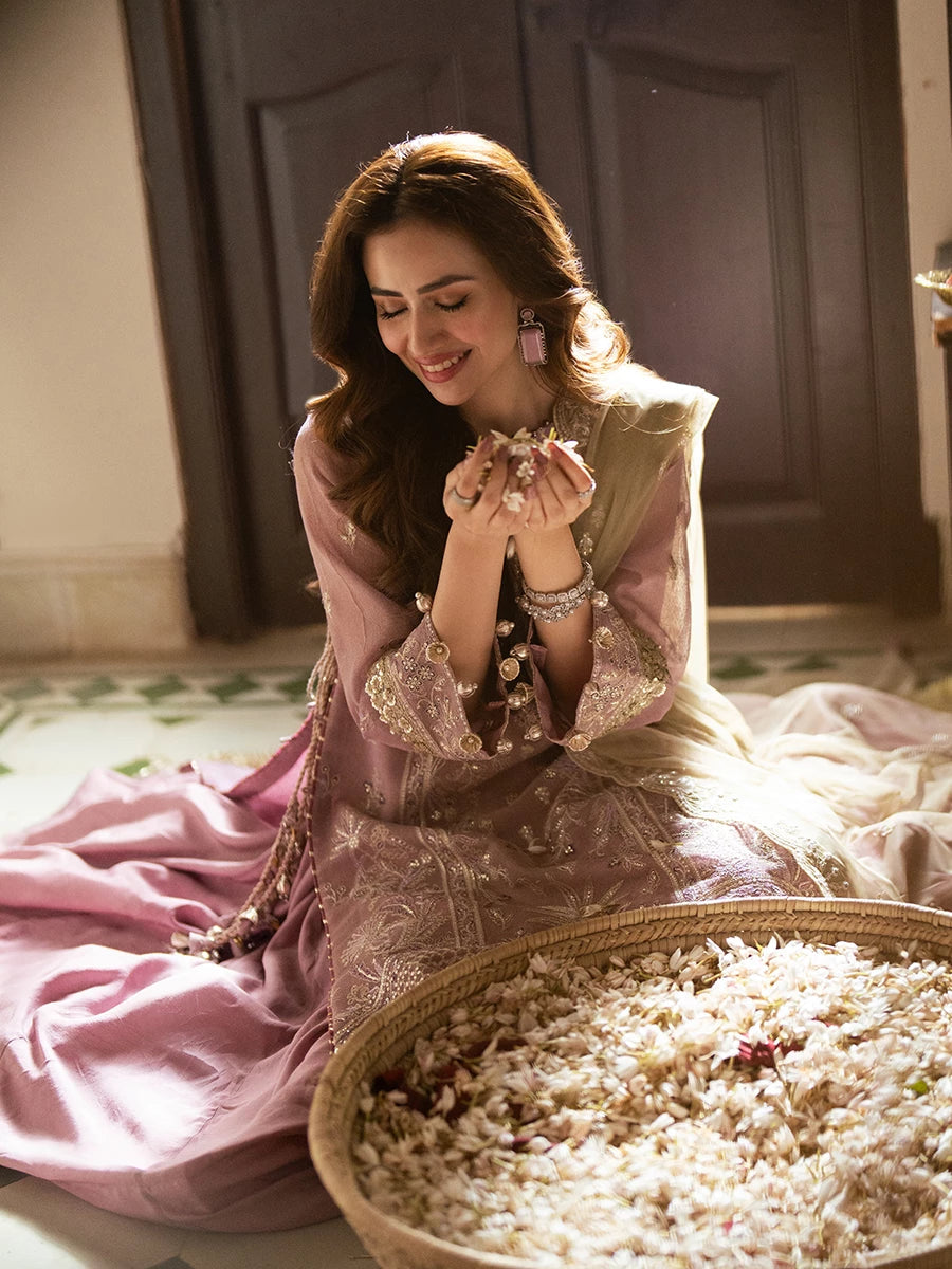 Salitex | Signature Festive Chiffon | SUNW6JI047UT -  Salitex Ladies Clothes - Original Designer Dress - House of Maryam