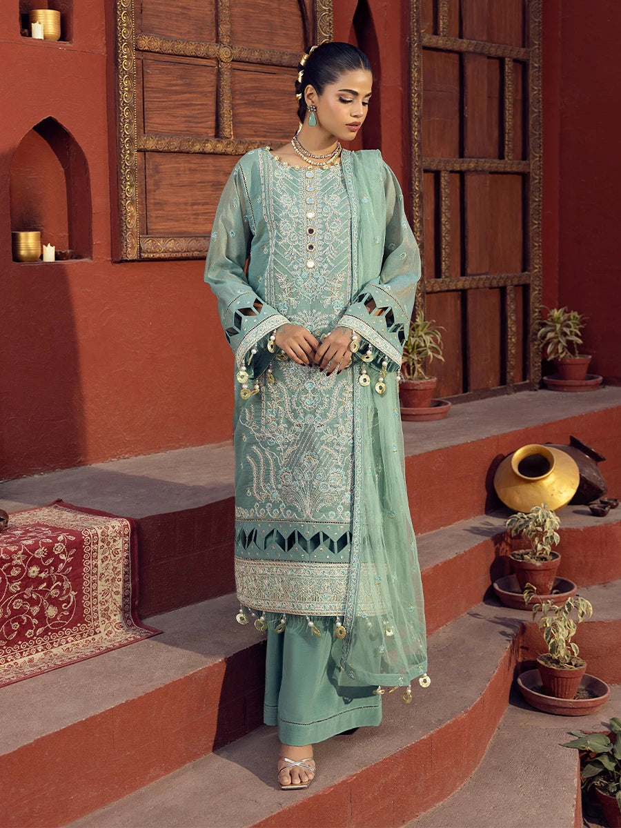 Salitex | Signature Festive Chiffon | SUNW6JI013UT -  Salitex Ladies Clothes - Original Designer Dress - House of Maryam