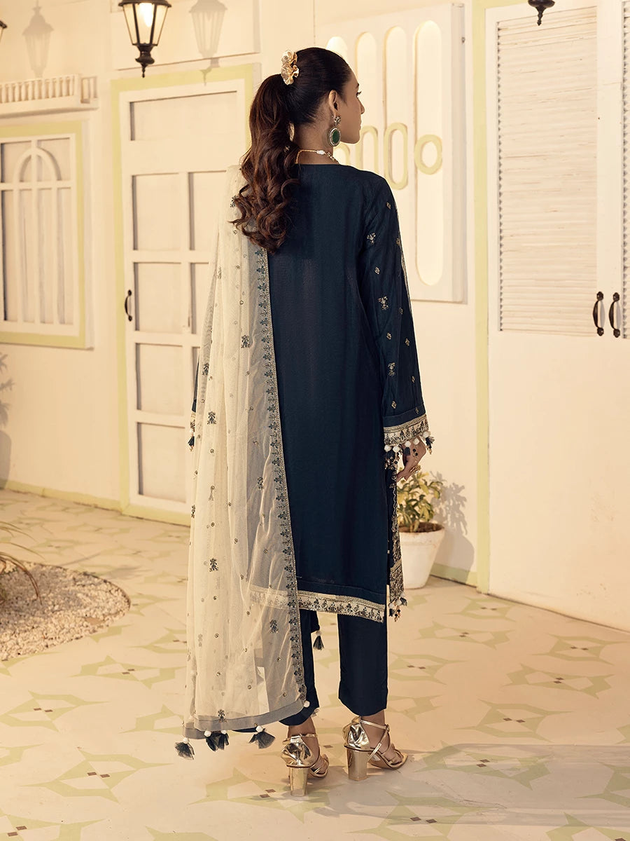 Salitex | Signature Festive Chiffon | SUNW6NO006UT -  Salitex Ladies Clothes - Original Designer Dress - House of Maryam