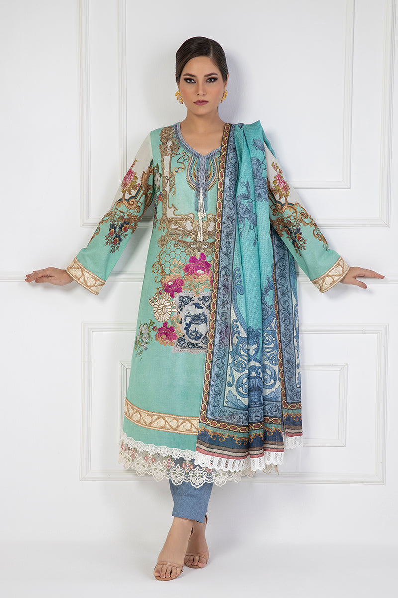 Shamaeel Ansari | Bagh e Bahar Lawn | Gulnaar Ferozi-1