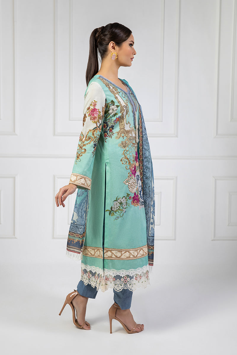 Shamaeel Ansari | Bagh e Bahar Lawn | Gulnaar Ferozi, image 11