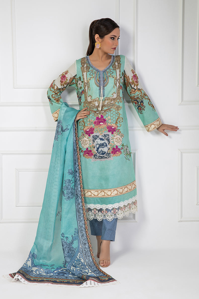Shamaeel Ansari | Bagh e Bahar Lawn | Gulnaar Ferozi, image 5