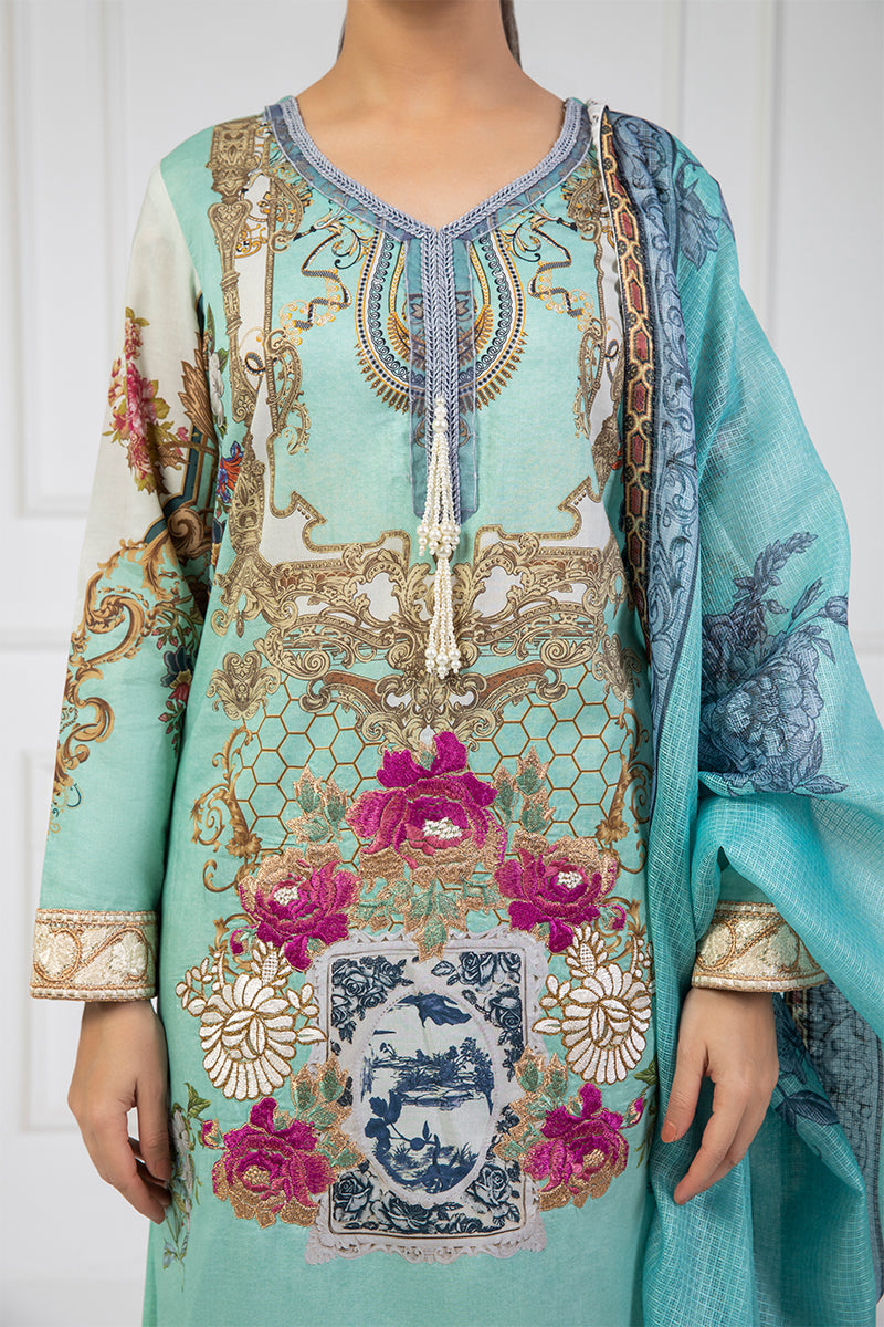 Shamaeel Ansari | Bagh e Bahar Lawn | Gulnaar Ferozi, image 4