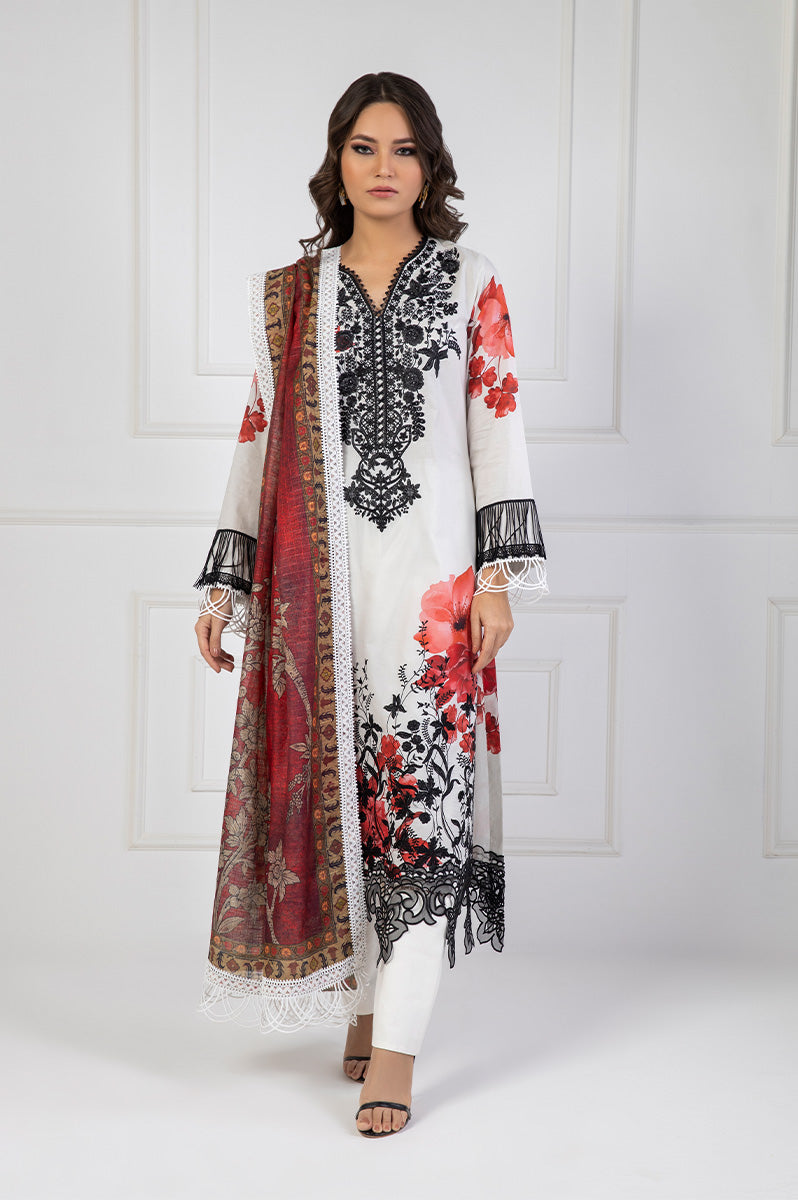 Shamaeel Ansari | Bagh e Bahar Lawn | Surkh Bahar-5