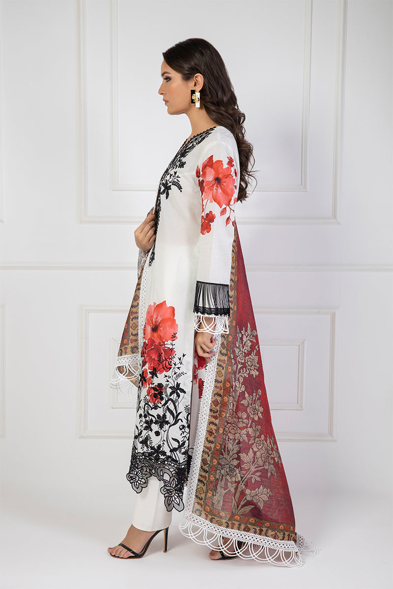 Shamaeel Ansari | Bagh e Bahar Lawn | Surkh Bahar-8