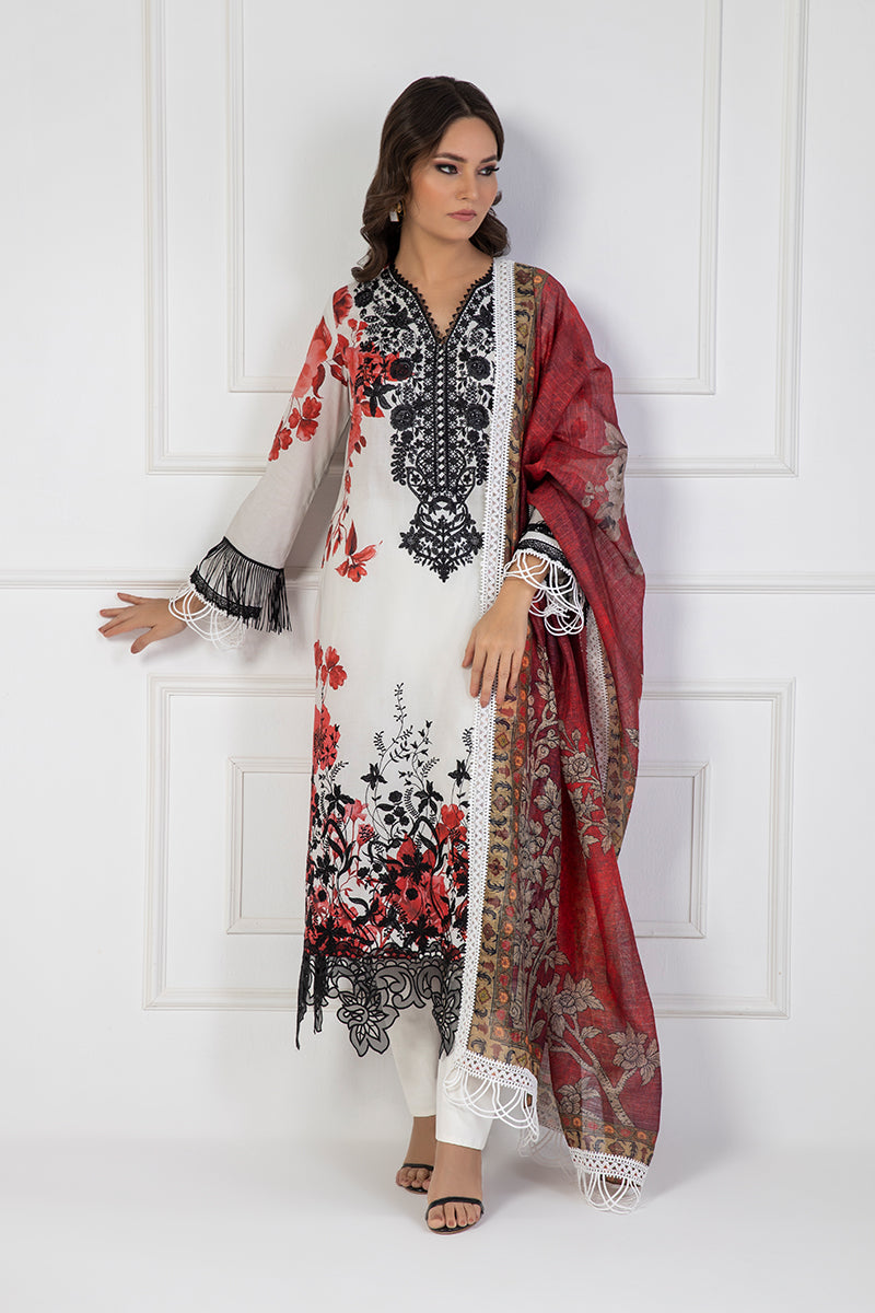 Shamaeel Ansari | Bagh e Bahar Lawn | Surkh Bahar-9