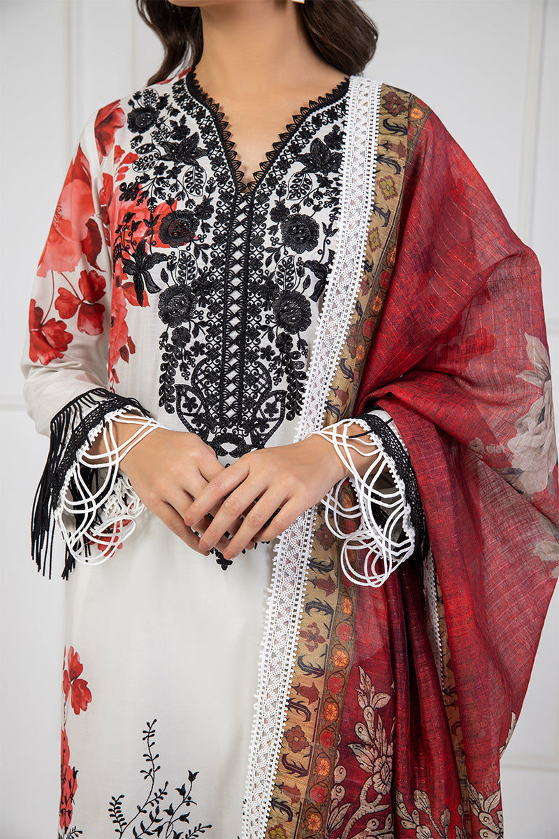 Shamaeel Ansari | Bagh e Bahar Lawn | Surkh Bahar-3