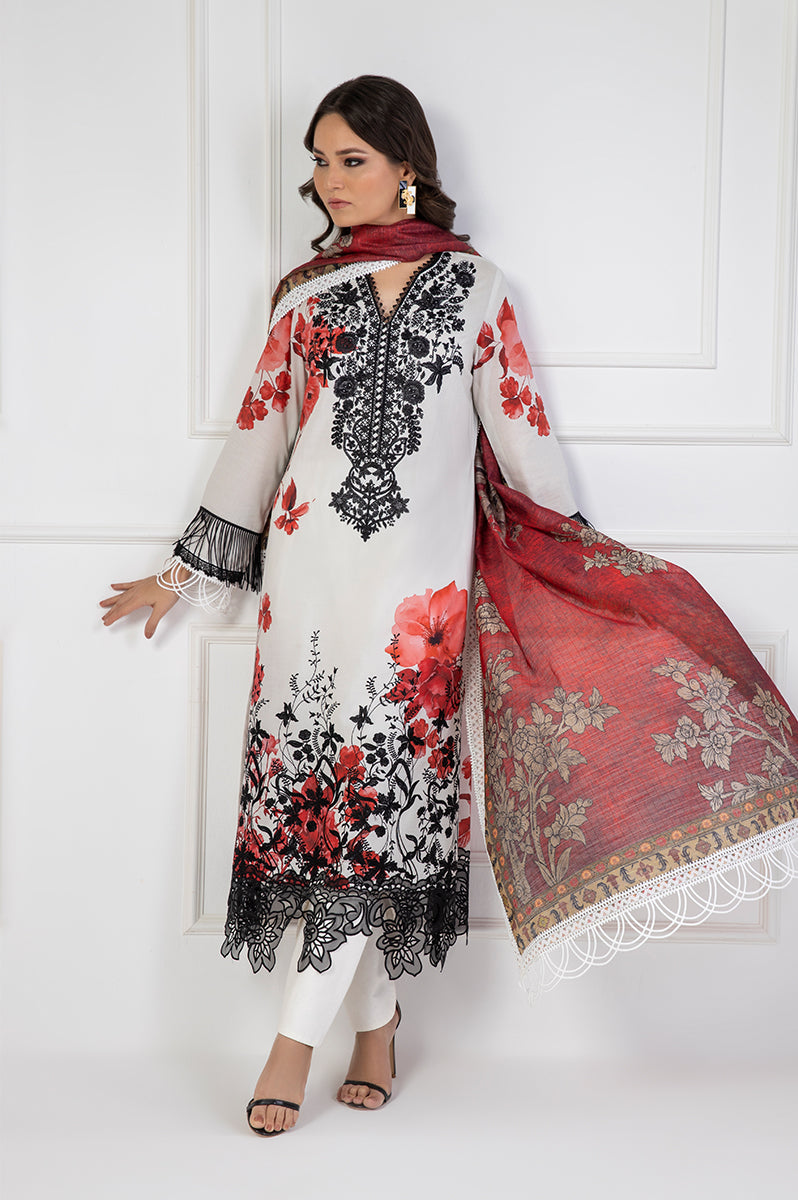 Shamaeel Ansari | Bagh e Bahar Lawn | Surkh Bahar-4