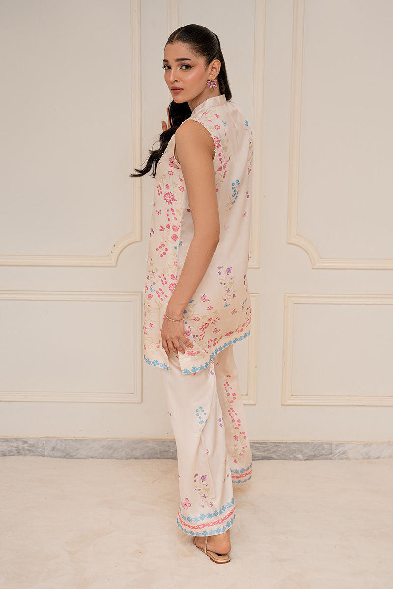 Fatima Khan | Layan Printed Eid Edit | Aveline - Coord Set-2