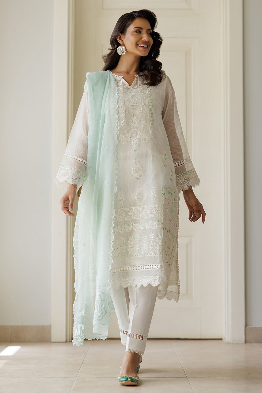 Deepak Perwani | Summer Festive 25 | Lilla 1 -  Deepak Perwani Ladies Clothes - Original Designer Dress - House of Maryam