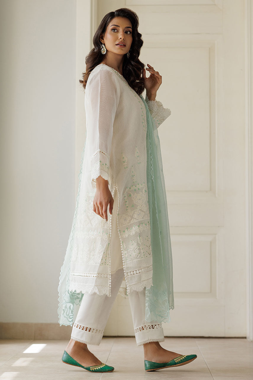 Deepak Perwani | Summer Festive 25 | Lilla 1 -  Deepak Perwani Ladies Clothes - Original Designer Dress - House of Maryam