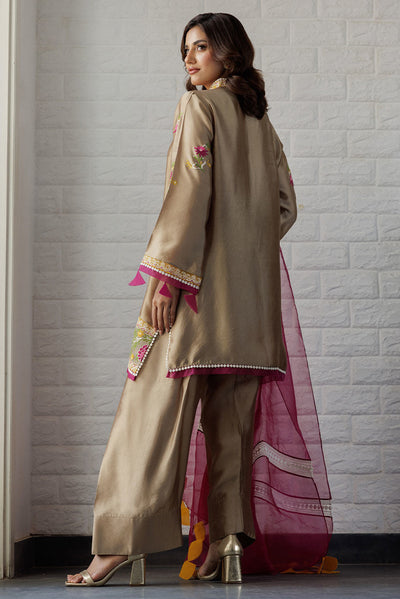 Deepak Perwani | Summer Festive 25 | Sophia -  Deepak Perwani Ladies Clothes - Original Designer Dress - House of Maryam