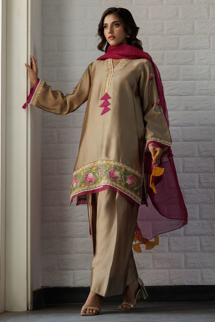 Deepak Perwani | Summer Festive 25 | Sophia -  Deepak Perwani Ladies Clothes - Original Designer Dress - House of Maryam