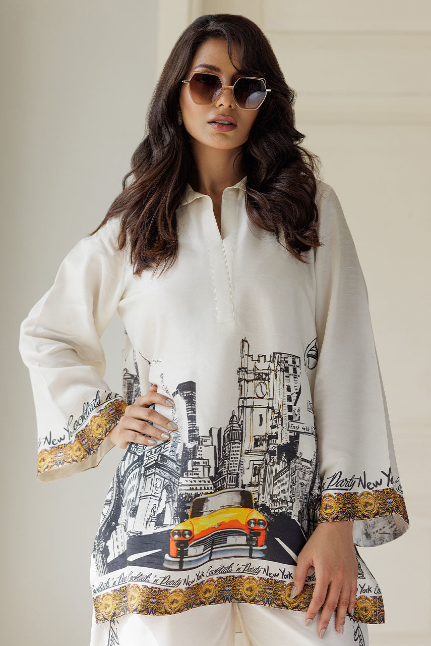 Deepak Perwani | Summer Festive 25 | Newyork -  Deepak Perwani Ladies Clothes - Original Designer Dress - House of Maryam