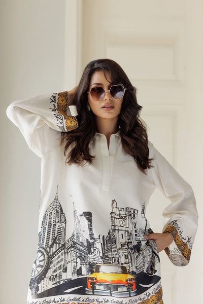 Deepak Perwani | Summer Festive 25 | Newyork -  Deepak Perwani Ladies Clothes - Original Designer Dress - House of Maryam
