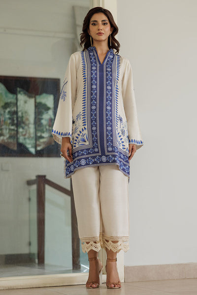 Deepak Perwani | Summer Festive 25 | Azure -  Deepak Perwani Ladies Clothes - Original Designer Dress - House of Maryam