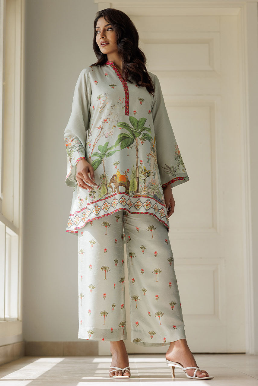 Deepak Perwani | Summer Festive 25 | Tropical -  Deepak Perwani Ladies Clothes - Original Designer Dress - House of Maryam